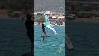 August 31  2024  wingfoil beach greece anavisos athens athens [upl. by Sivie]