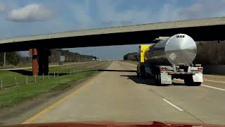 Interstate 49  Louisiana Exits 210 to 223 northbound [upl. by Troxell]