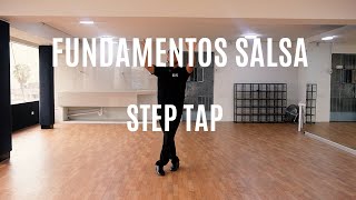 Clase 14  Step Tap  Conviertete en el mejor bailando SALSA [upl. by Sivatco]