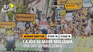 TDF2021  Stage 14  Winners emotion [upl. by Vihs]