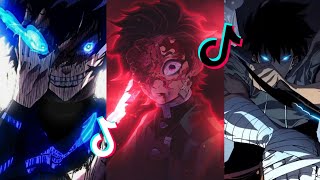 Badass Anime Moments Tiktok compilation PART 62 in 4K [upl. by Eislrahc]