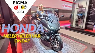 Honda Yenilemeye Doymamış Eicma 2024 Honda Standı [upl. by Si]