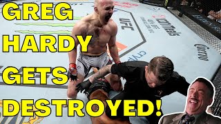 EX Dallas Cowboys DE GREG HARDY gets KNOCKED OUT at UFC 272 UFC Contract ENDS ROASTED by UFC FANS [upl. by Hamal]