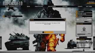 Battlefield Bad Company 2 Max Settings NVIDIA GeForce GT 720M 720P [upl. by Anirehtac499]