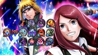 Kushina New EX Adamantine Sealing Chains Rasen Formation vs Invincible Jutsu  NxB NV [upl. by Brookhouse]