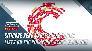 Citicore Renewable Energy Corp lists on the Philippine Stock Exchange [upl. by Ateuqirne]