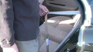 Installing Car Seats Evenflo Tribute 5 Rear Facing [upl. by Suciram272]