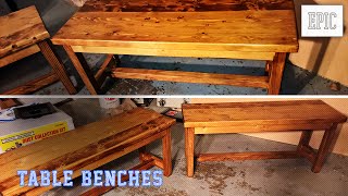 My Next Project Bench for the Kitchen Table [upl. by Amar]