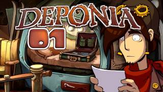 Lets Play Deponia 001 Deutsch HD  Willkom äh Tschüss [upl. by Charlotte507]