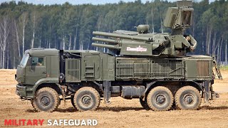 PantsirS1 Russias Advanced Air Defense Missile System [upl. by Atinomar271]