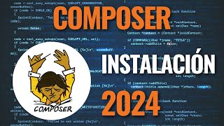 Como descargar e instalar Composer en 2024 [upl. by Thornton]