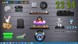 Comment personnaliser son PC Windows à fond 2  XWidget ► Tuto  Fr [upl. by Primaveria]