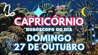 ♑ CAPRICÓRNIO CUIDADO 💔 VAI ACONTECER NESTE DOMINGO 27 DE OUTUBRO DE 2024 [upl. by Airlia]