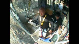 Nevis 134 metres Bungy Jump 2012 HD [upl. by Yetty]