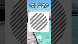 Which number you can see 👀  Test your eyes 👀 riddles test quiz competition iq shorts puzzle [upl. by Mas]