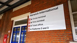 Harwich International Train Station [upl. by Ahrat]