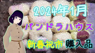 【購入品紹介】2024年１月パンドラハウス新春祝市編 unboxing yarns【パンドラハウス】 [upl. by Anjali]