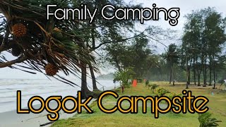 Family Camping di Logok Campsite Tanjung Sedili [upl. by Oidale]