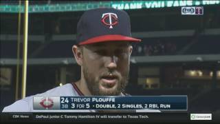 Twins infielder Plouffe went back to basics after return from DL [upl. by Akerdal]