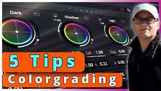 5 Pro Tips for Beginners Color Grading in DaVinci Resolve Tutorial [upl. by Norina]