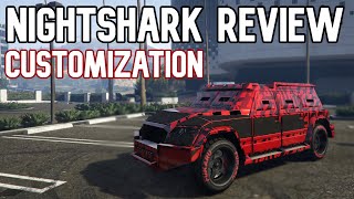 Gta 5 Nightshark Review  How to Modify Nightshark Livery amp Colored Headlights [upl. by Santana845]