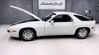 sold1987 Porsche 928 S4 with only 43178 miles cold start video [upl. by Marian402]