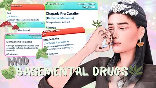 Como baixar e configurar o mod basemental drugs no the sims 4 [upl. by Homere]