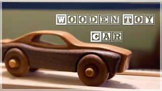 Making a Wooden Toy Car [upl. by Neill939]