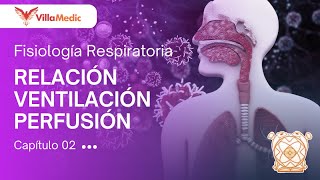 CCBB FISIO  Fisiología Respiratoria Relación ventilación perfusión  VillaMedic [upl. by Idnahr859]