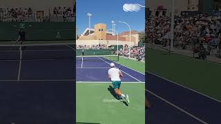 Djokovic vs Medvedev INTENSE Practice Games djokovic medvedev [upl. by Novyat]