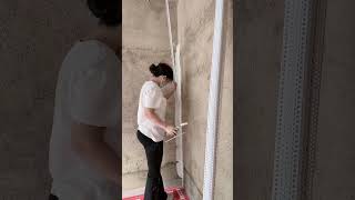 How to Prepare Tiles Wall ​ Wall paint​ Fast amp Beauty part 6287 [upl. by Naic256]