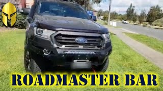 ROADMASTER BULL BAR FOR RANGER [upl. by Apul]