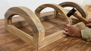 Great idea For Recycling Wood  Cool Treasure Chest Design With Secret Compartments [upl. by Mercuri830]