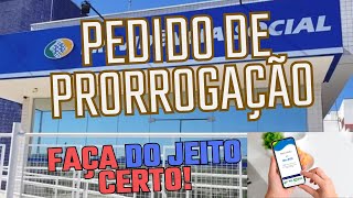 COMO PEDIR PRORROGAÇÃO DO AUXÍLIO DOENÇA NO MEU INSS [upl. by Holbrook]