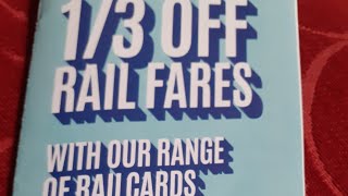 How to apply for UK railcard 13 0ff your fare [upl. by Aietal741]