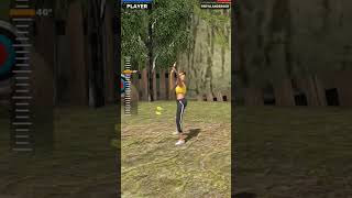 Playing arrow throw game 🎯archery shorts gaming [upl. by Truk]