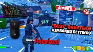 UPDATED BEST Keyboard amp Mouse Settings  Sensitivity  Fortnite Chapter 5 Season 1 PCXBOXPS5 [upl. by Mlohsihc]