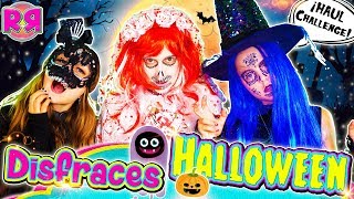 Súper HAUL de DISFRACES de HALLOWEEN 👻 Reto del MEJOR DISFRAZ de MIEDO 🎁 Unboxing HALLOWEEN [upl. by Formenti930]