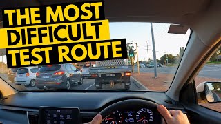 The Hardest Driving Test Route Mirrabooka If you can nail this one YOU WILL PASS [upl. by Fairley]