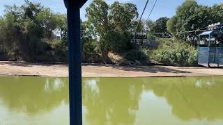 Mashatu Game Reserve  The Cable Car [upl. by Nyladnarb]