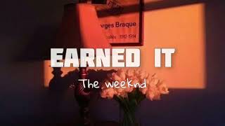 The Weeknd  Earned It  lyrics [upl. by Ines]