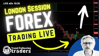 Trading sulla sessione di LONDRA  31 ottobre 2024  seconda parte FOREX Trading LIVE [upl. by Anilrats]