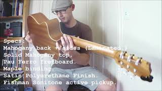 Cordoba C4CE Iberia Series Electric Nylon String Guitar Review amp Demo Compilation [upl. by Nyrhtac864]