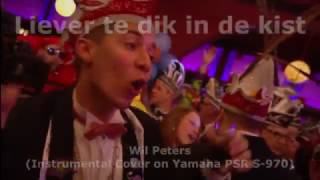 Liever te dik in de kist Wil Peters Instrumental Cover on Yamaha PSRS970 [upl. by Laurence]