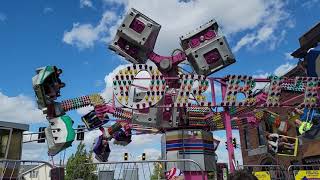 orbiter ride at bluffton street fair Indiana [upl. by Kikelia]