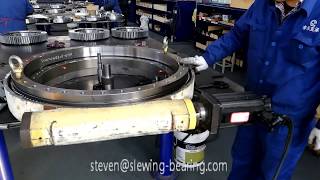 Manufacturer of slewing bearing in China [upl. by Lonier752]