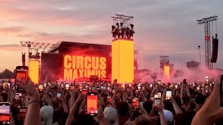 TRAVIS SCOTT Live  Utopia Circus Maximus World Tour  Ippodromo SNAI Milan IT [upl. by Gemina]