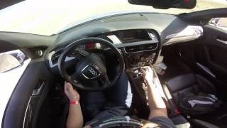 0 to 150 MPH in 20 Seconds Audi B8 S4 fully modded on 100 octane [upl. by Rosalinde]