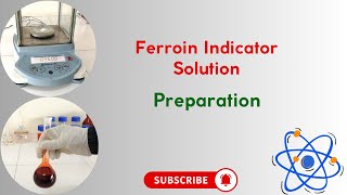 Ferroin indicator solution  Preparation [upl. by Eramal]