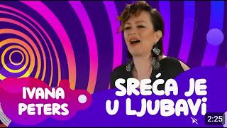 Sreca je u ljubavi  Ivana Peters KARAOKE [upl. by Siouxie]